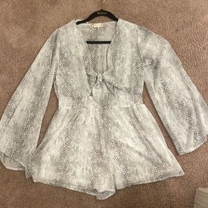 Altered state snake skin, Romper